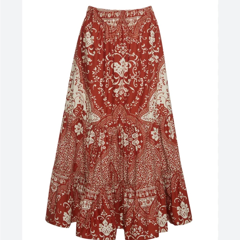 Cara Cara Chase Skirt Picante Scroll Terrace